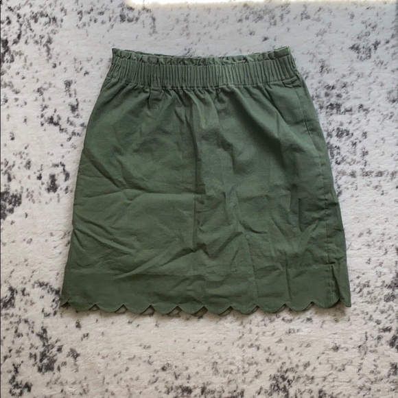 J. Crew Dresses & Skirts - Green skirt